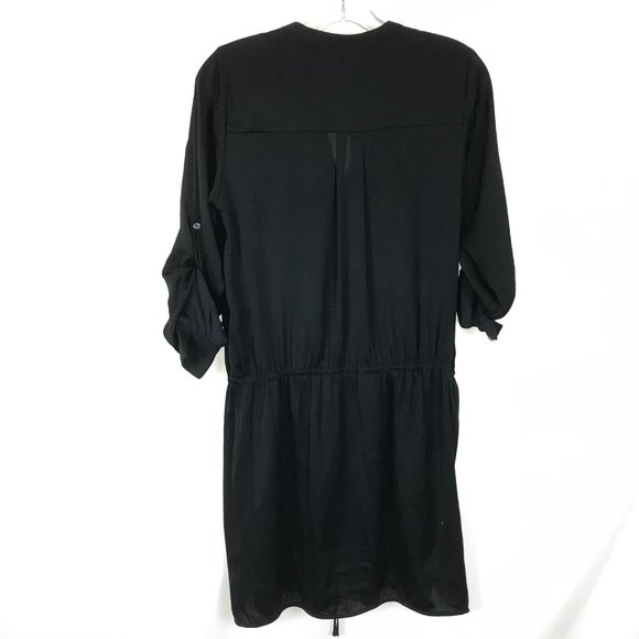 Womens Size XS Vince Popover Tunic Dress in Black - Picture 5 of 5